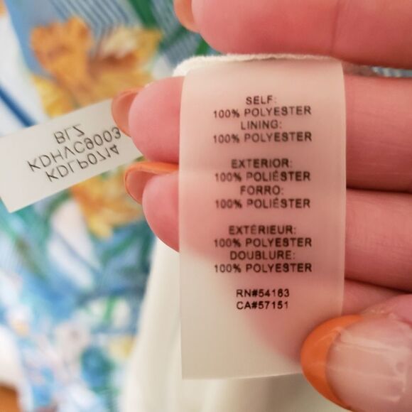 Kensie Printed Ruffled Lined Sleeveless Maxi Hi-Low Dress - Picture 6 of 13